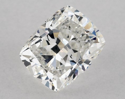 GIA 1.00 Carat H-VS2 Very Good Cut Cushion Modified Diamond